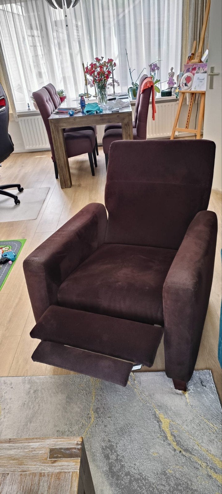 Lounge stoel, Huis en Inrichting, Fauteuils, Ophalen, Zo goed als nieuw