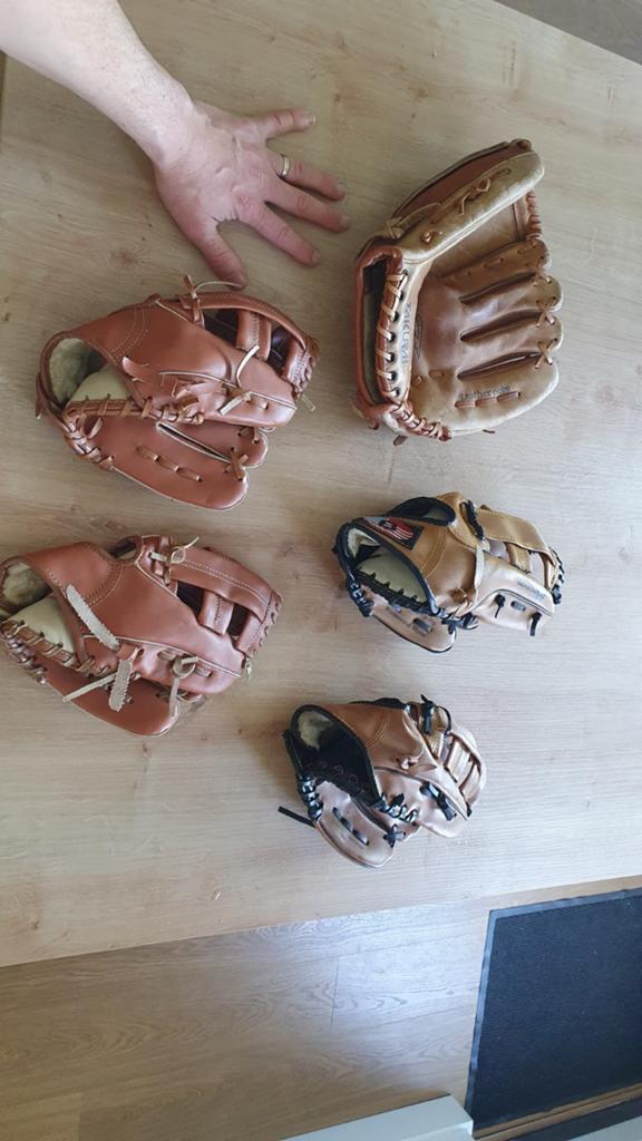 Honkbal handschoenen in diverse maten (ook grote maat), Ophalen of Verzenden