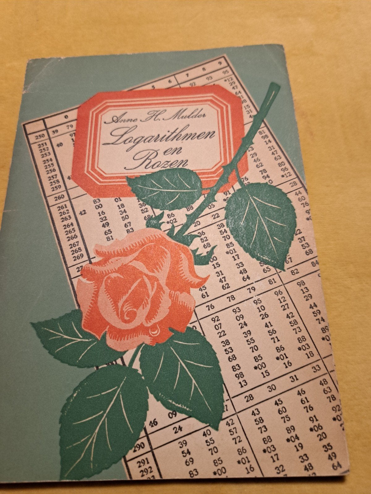 Logarithmen en Rozen - Anne H. Mulder (Boekenweek 1948), Ophalen of Verzenden, Gelezen, Anne H. Mulder