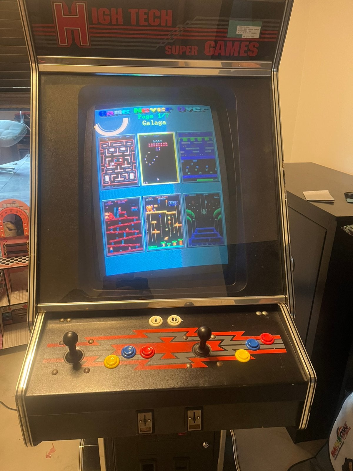 Klassieke Arcade spelkast jaren 80, Ophalen, Gebruikt, Overige genres, 2 spelers