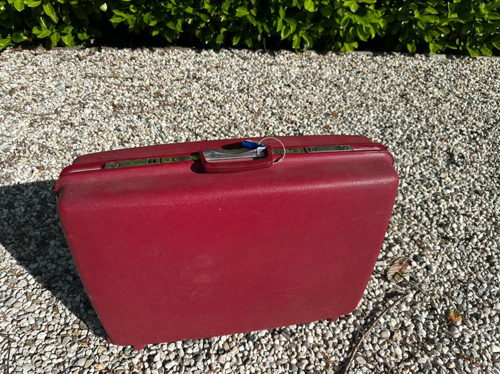 Old skool Samsonite koffer, Ophalen, Zo goed als nieuw, Hard kunststof