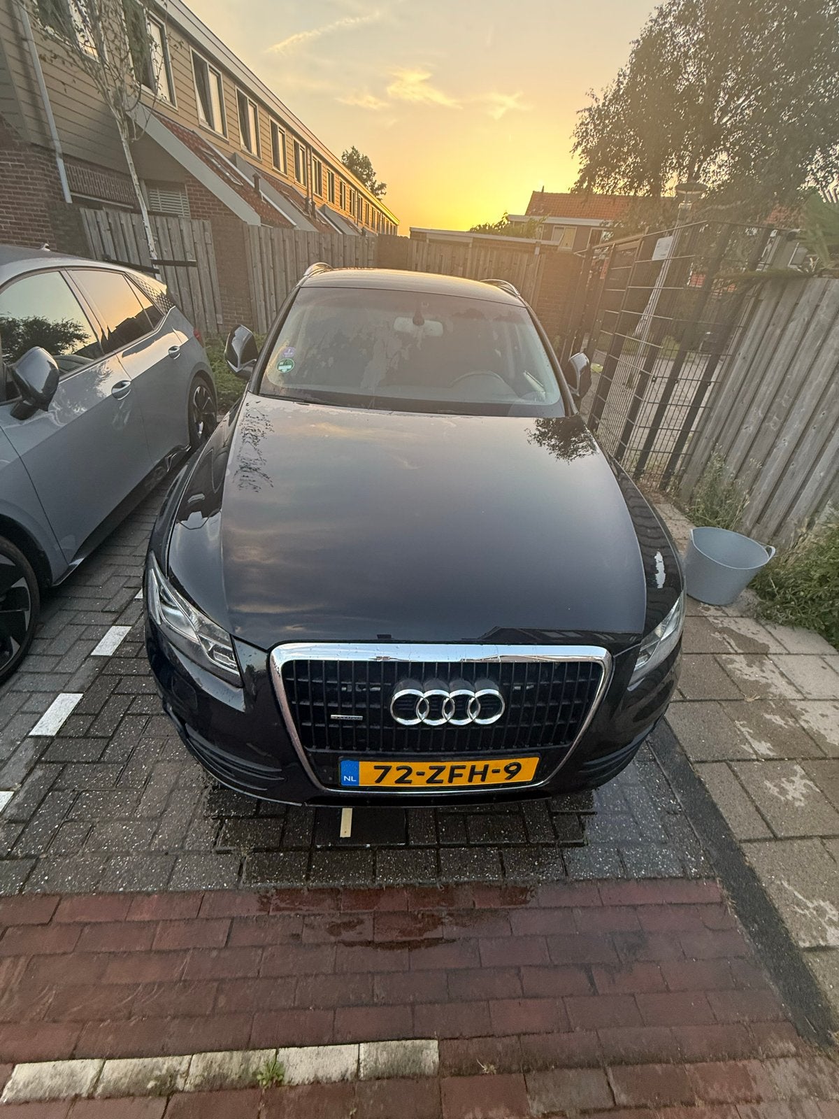 Audi Q5 2.0 Tfsi Hybrid Quattro 245pk Tiptronic 2012 Zwart, Auto's, Audi, Automaat, Vierwielaandrijving, 211 pk, SUV of Terreinwagen