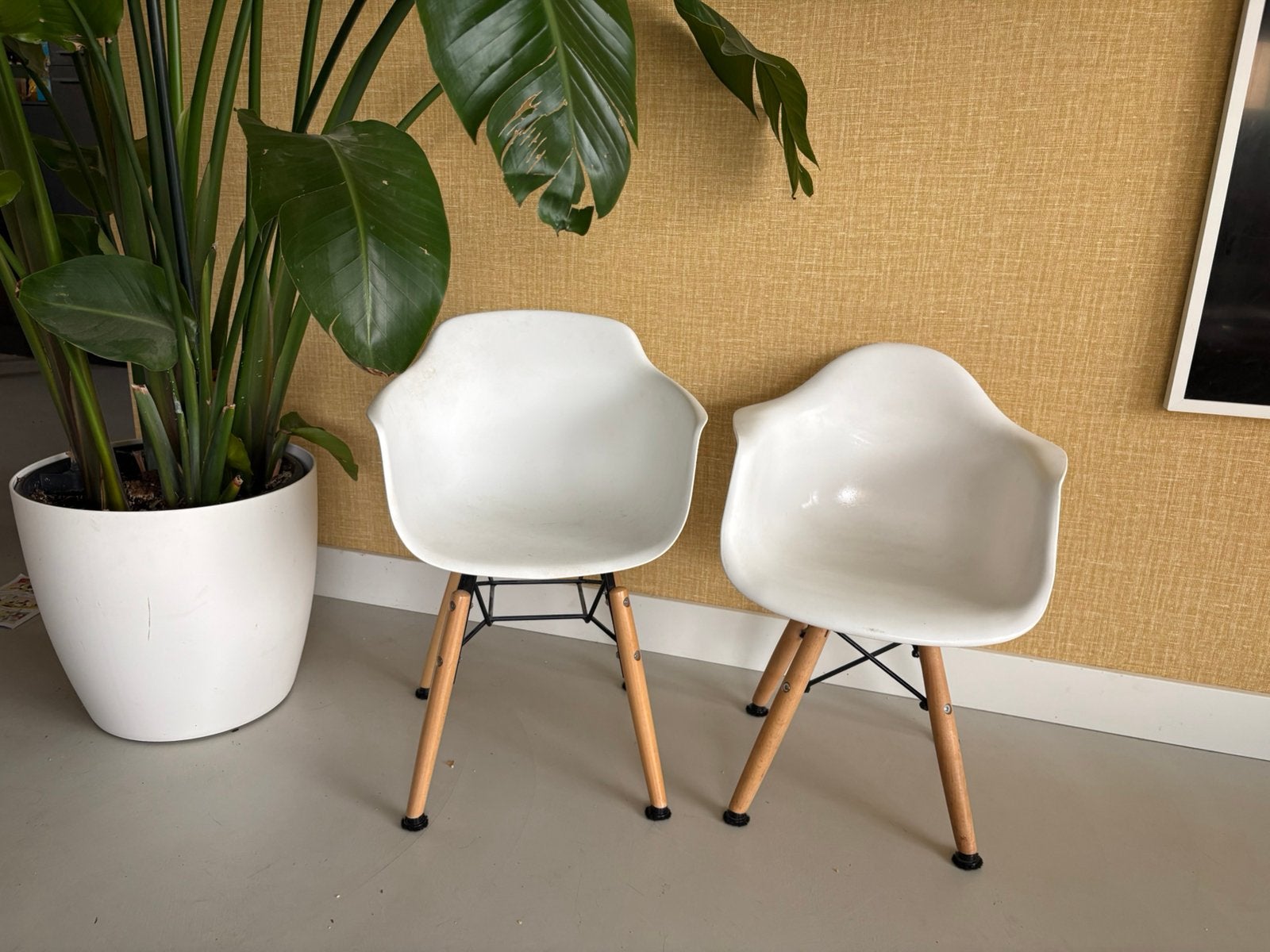 Stijlvolle witte stoelen voor kinderen, Ophalen, Gebruikt, Stoel(en)