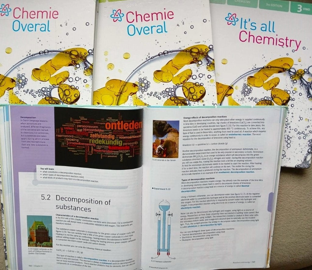 Chemie Overal 7e editie 3 VWO of TTO 3rd edition (hardcover), Gelezen, VWO, Scheikunde, Ophalen of Verzenden