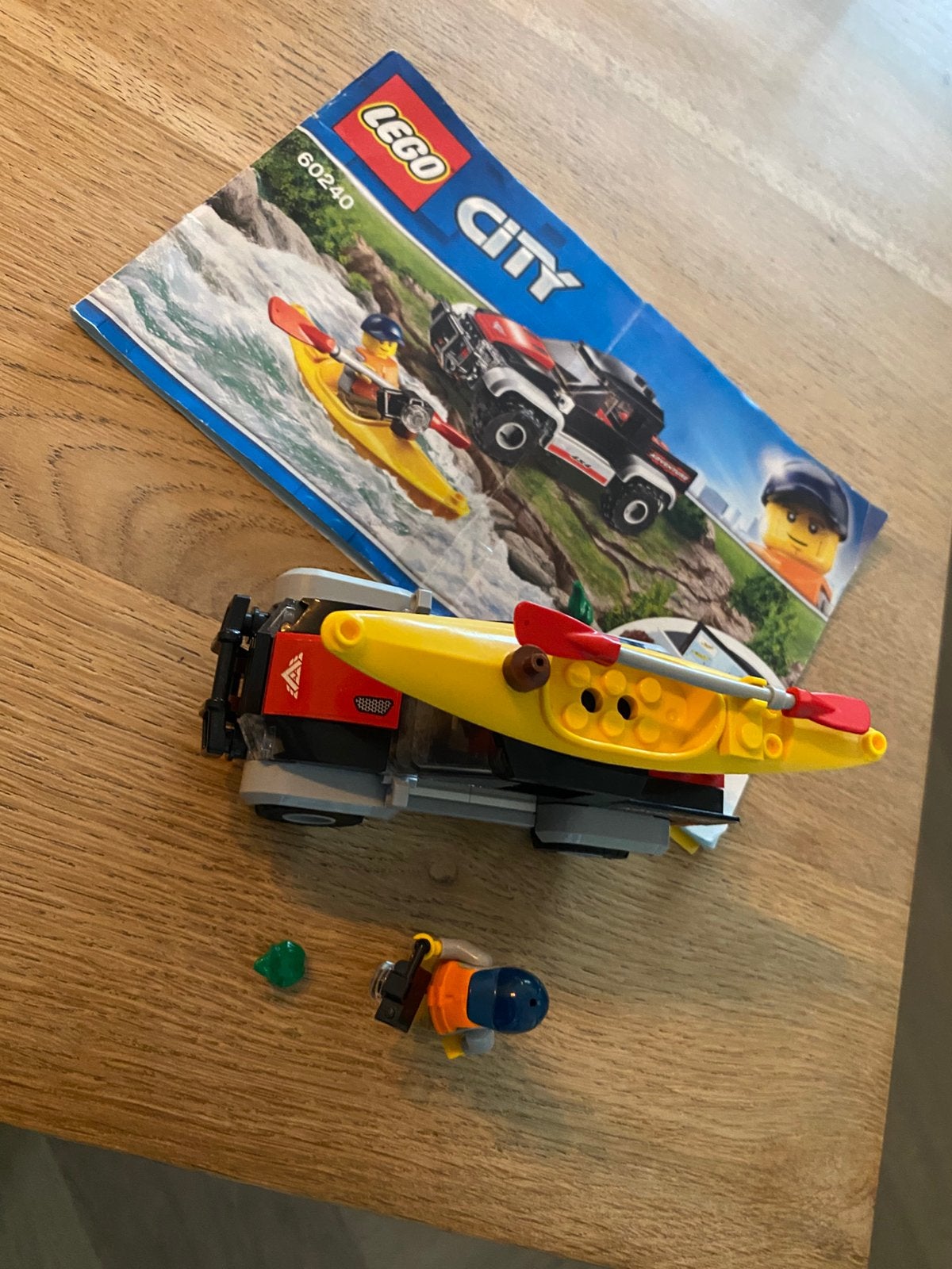 Lego 60240 kajak avontuur, Ophalen of Verzenden, Gebruikt