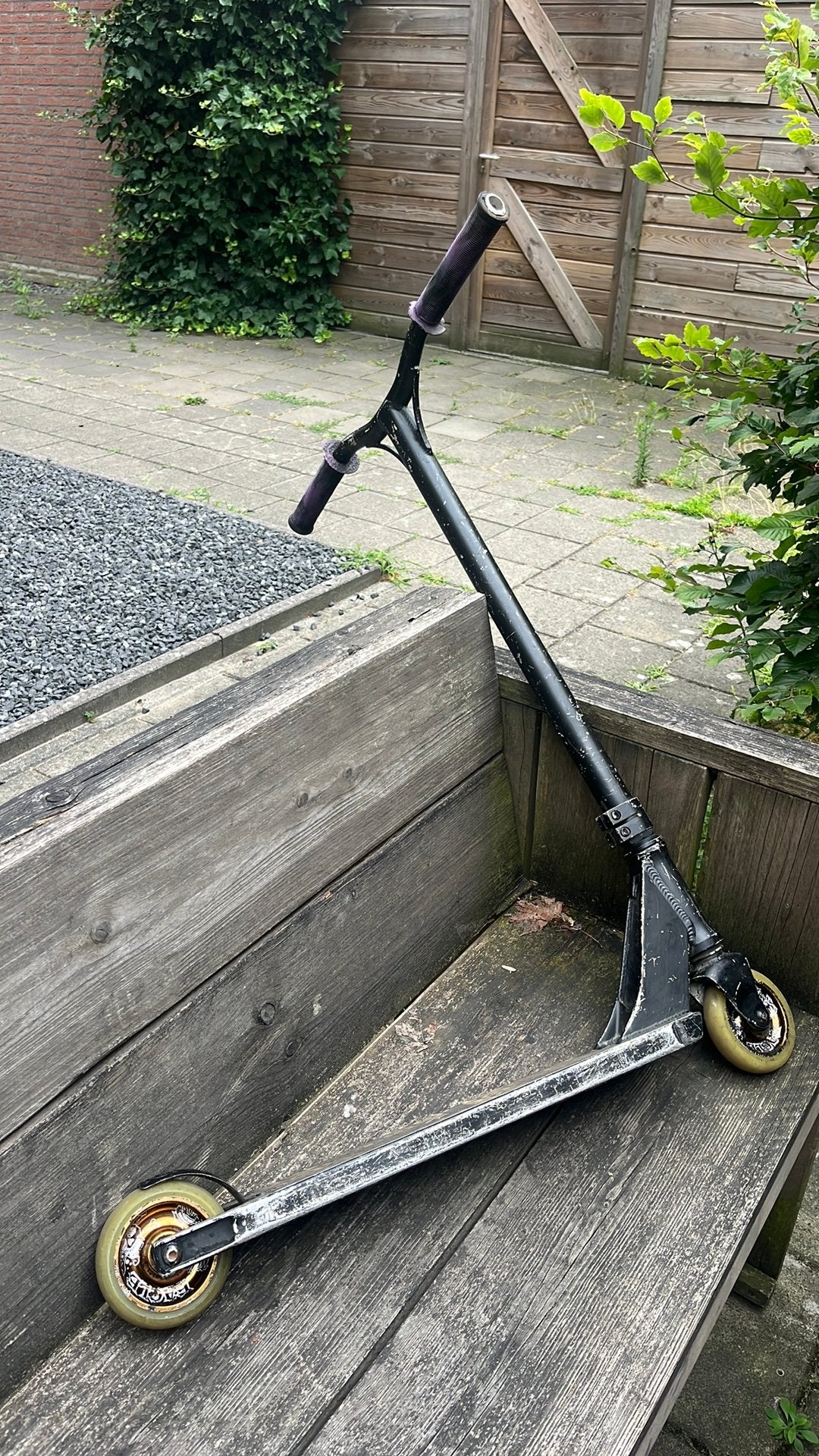 2 professionele stunt steps 1 gewone, Ophalen, Zo goed als nieuw, Gewone step