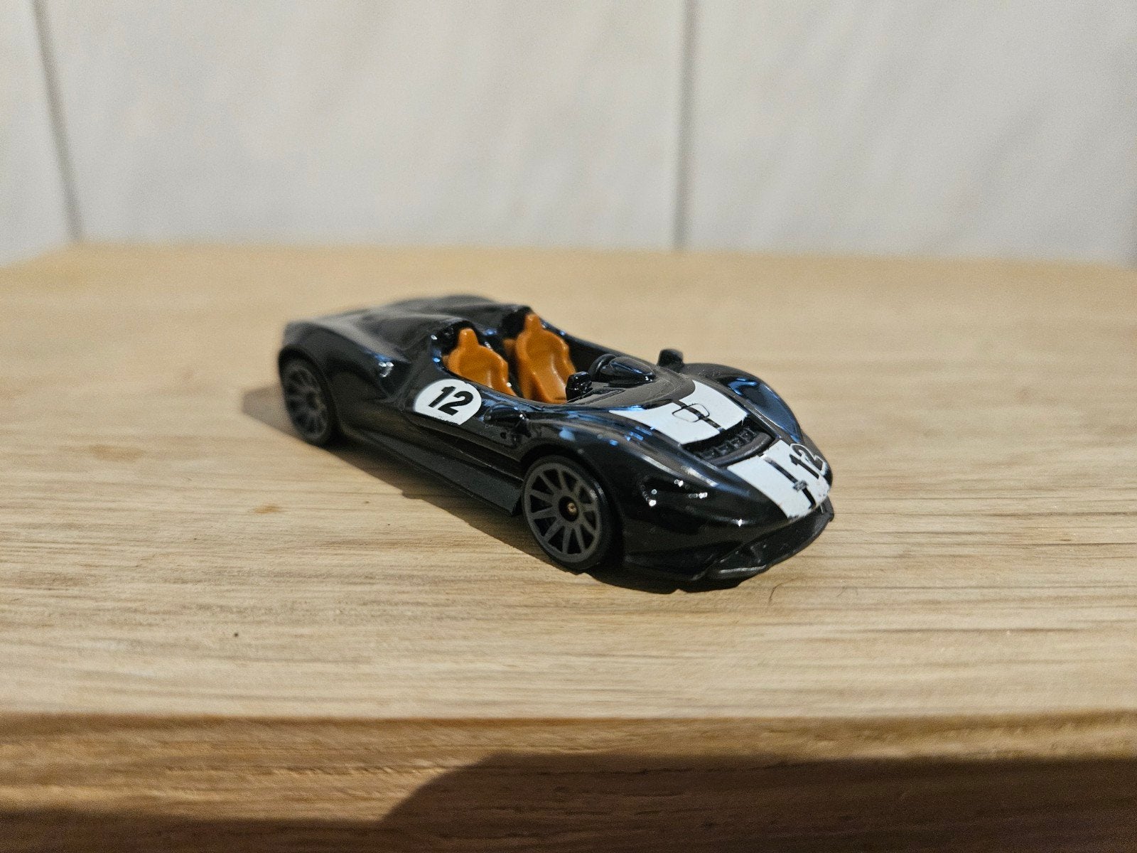 Hotwheels Hot Wheels McLaren Elva Zwart, Ophalen of Verzenden, Auto