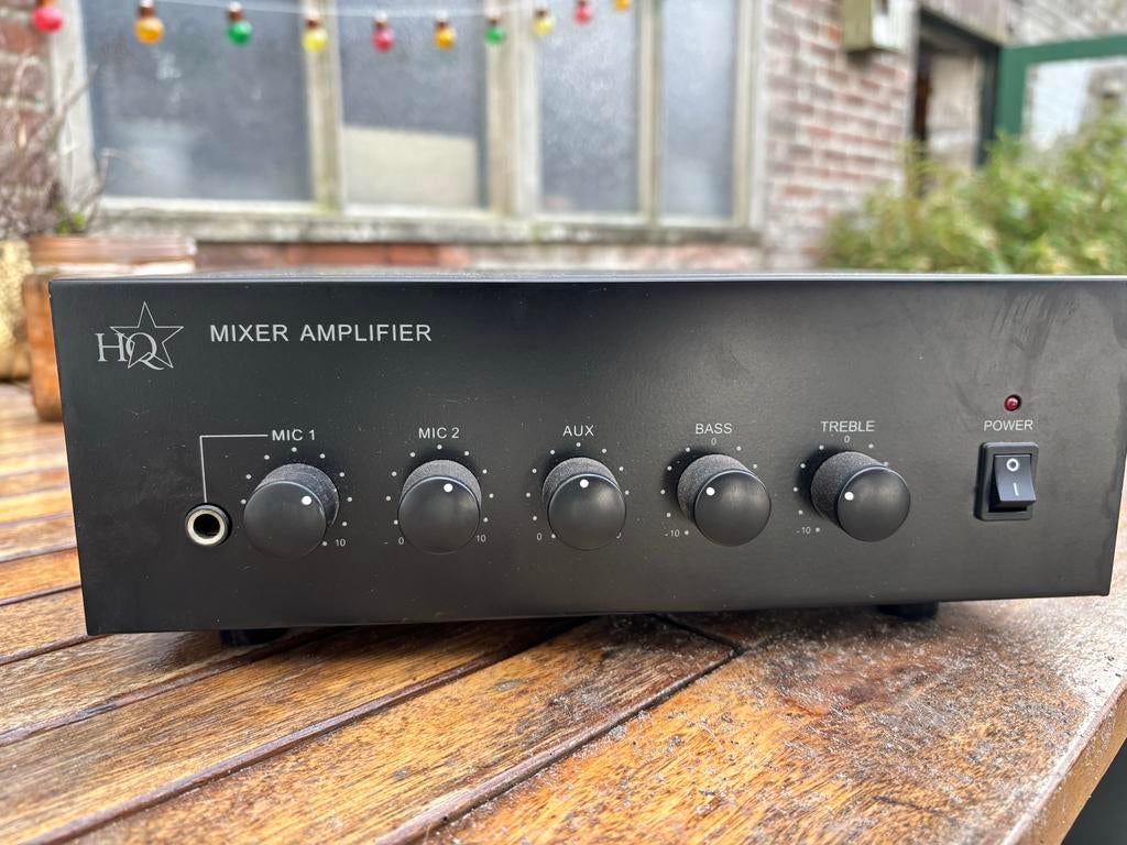 HQ Mixer Versterker met DAR Audio Hoornluidspreker, Audio, Tv en Foto, Overige merken, Ophalen of Verzenden, Minder dan 60 watt