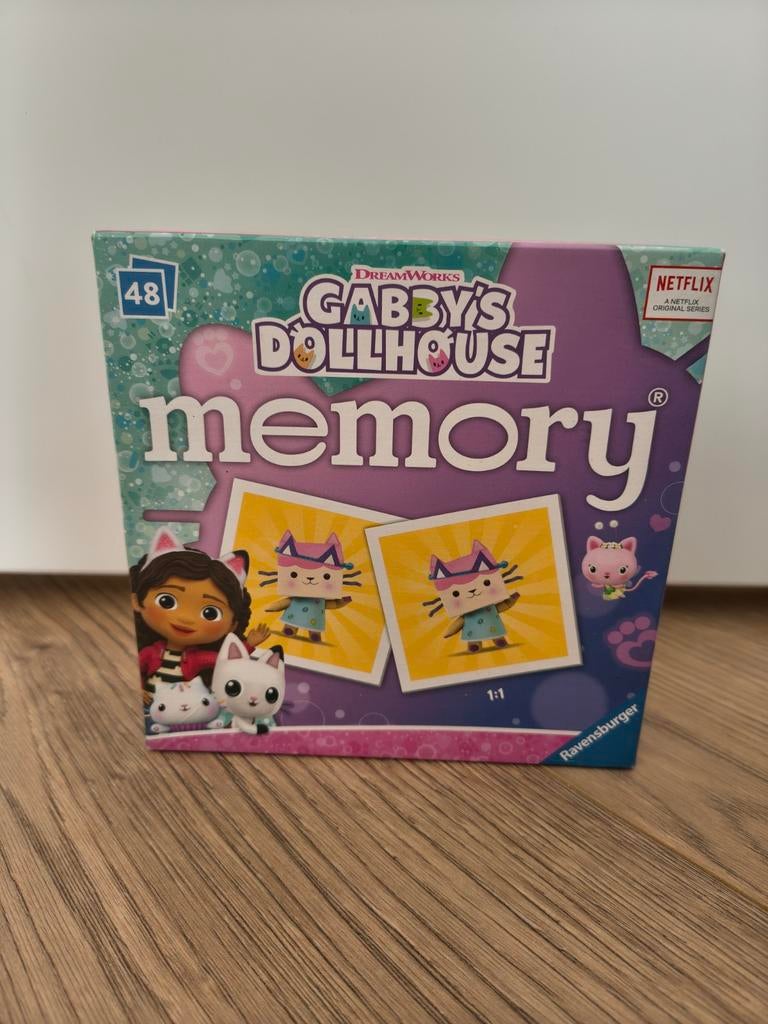 Memory Gabby's poppenhuis, Hobby en Vrije tijd, Ophalen of Verzenden, Gebruikt, Ravensburger
