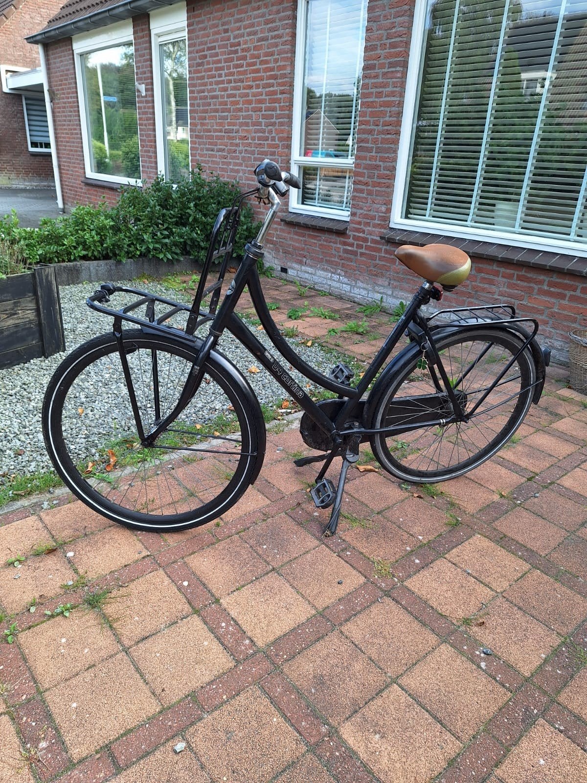 dames fiets, Ophalen, Gebruikt, Terugtraprem