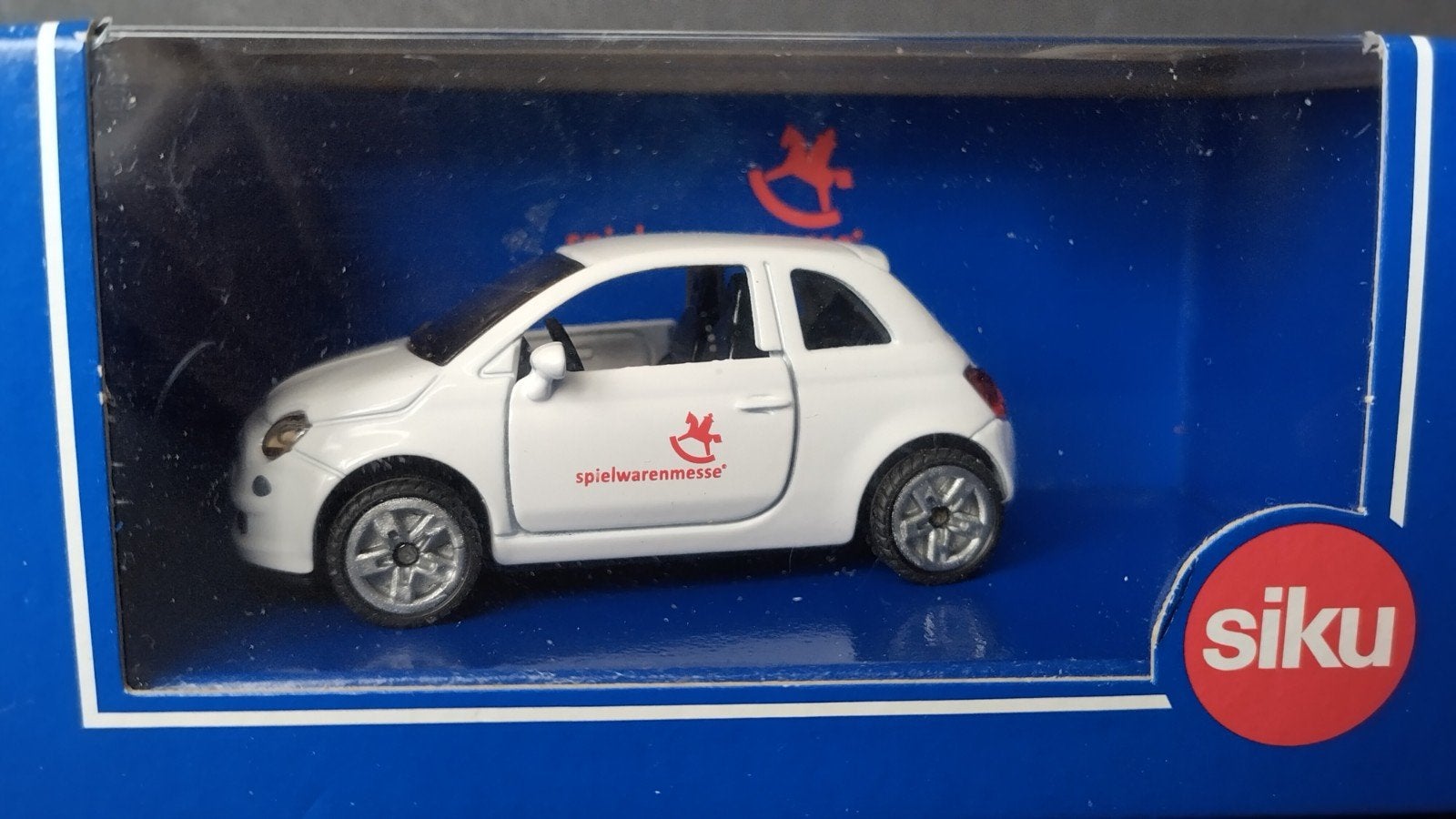 fiat 500 Nurnberg spielwaren Messe 1:55 Siku Pol, Auto, Nieuw, Ophalen of Verzenden, Sieper