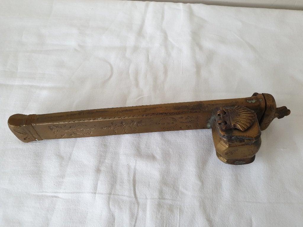 Laat 19e-eeuwse messing "Divit" pencase., Ophalen of Verzenden