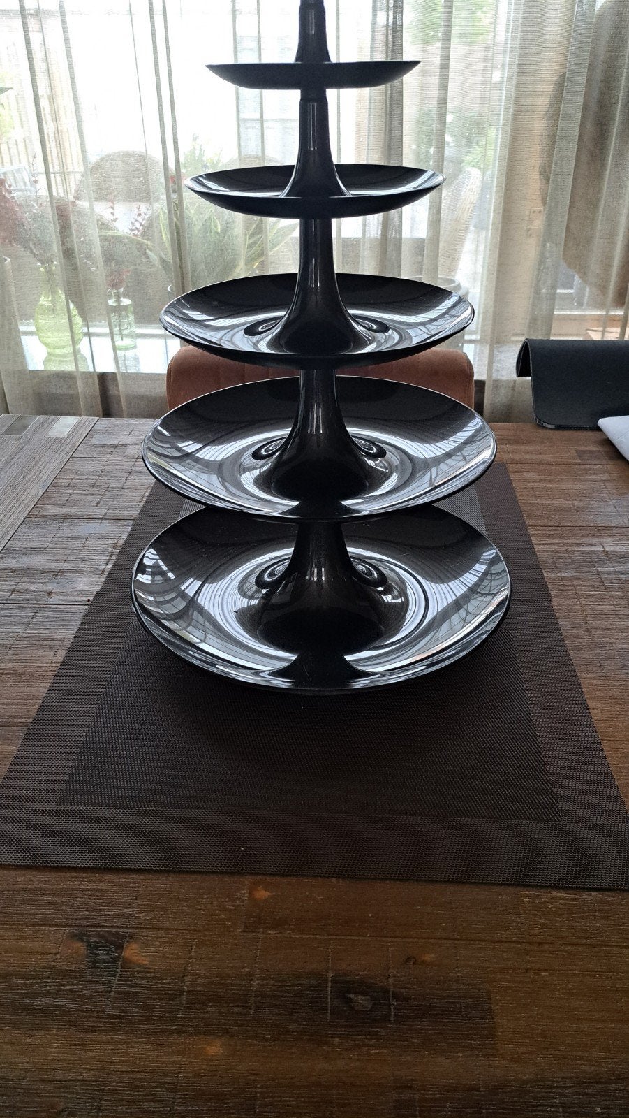 Kozoil etagere zwart groot, Huis en Inrichting, Woonaccessoires | Etagères, Ophalen