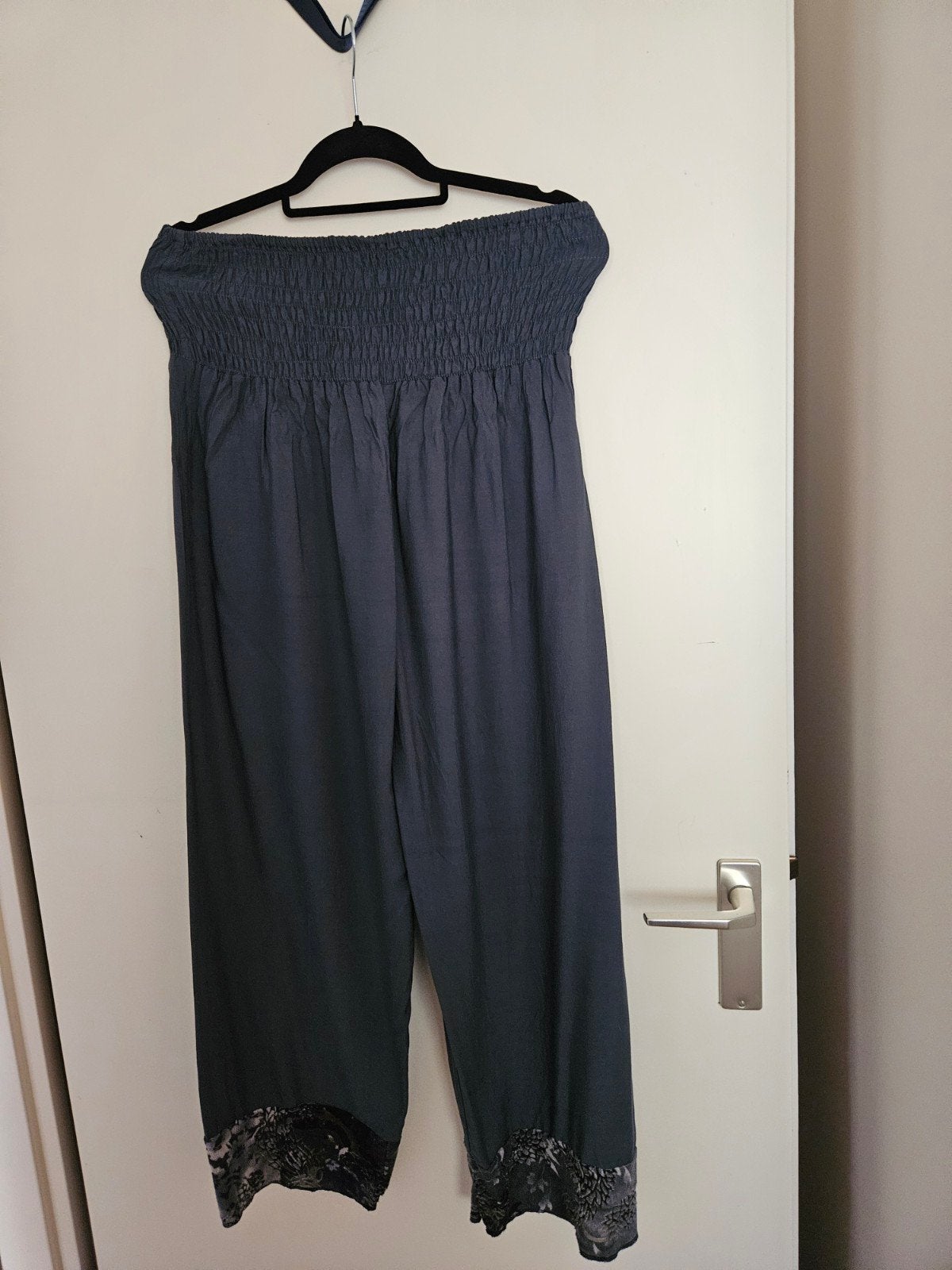 Luna Serena grijze broek Maat L, t/m 46, Verzenden, Maat 46/48 (XL) of groter, Zo goed als nieuw, Luna Serena
