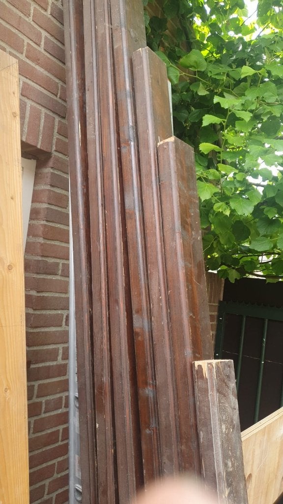 7 balken 12 x 6 cm, Ophalen, Zo goed als nieuw, 250 tot 300 cm, 50 mm of meer