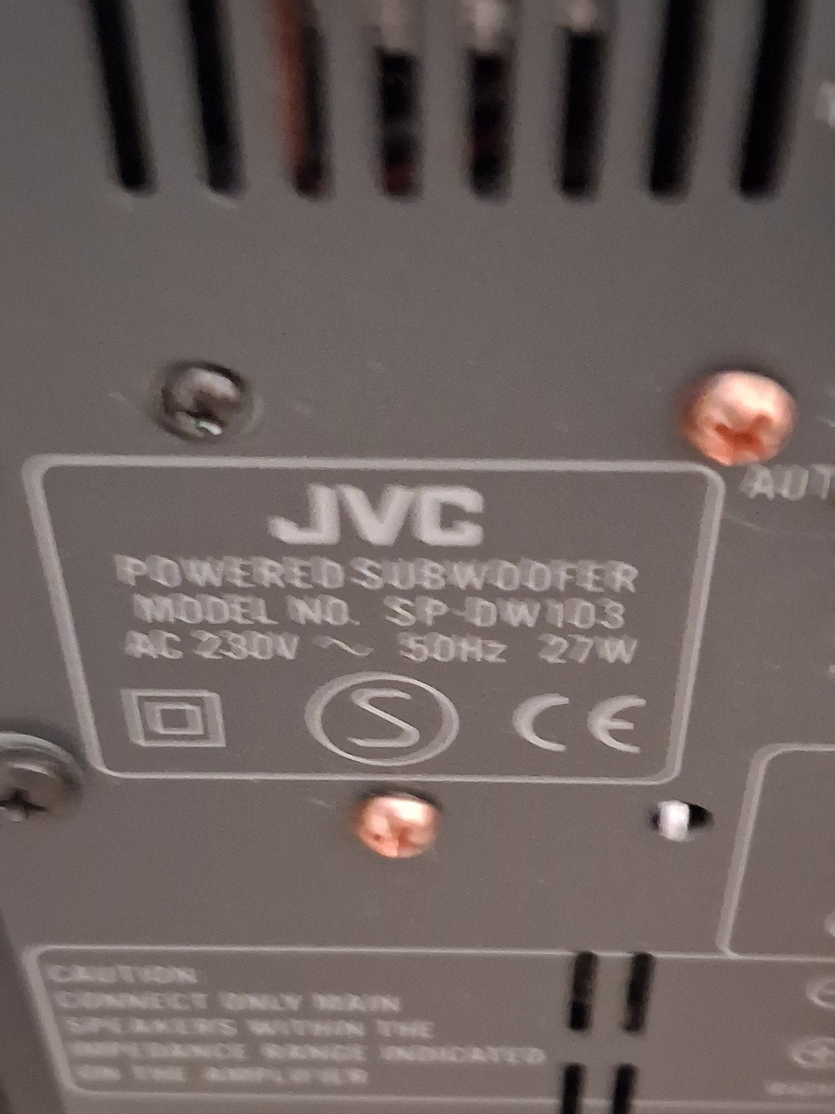 JVC Boxen en Subwoofer - Complete Home Cinema Set