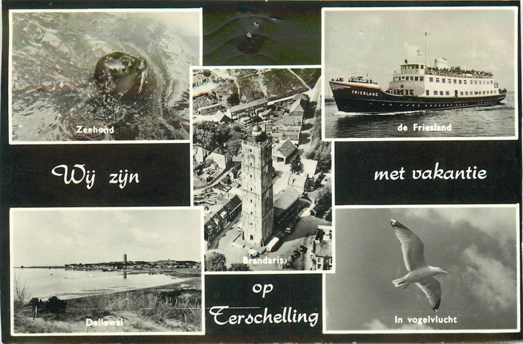 702-072-033 Terschelling, Verzenden, Voor 1920, Friesland