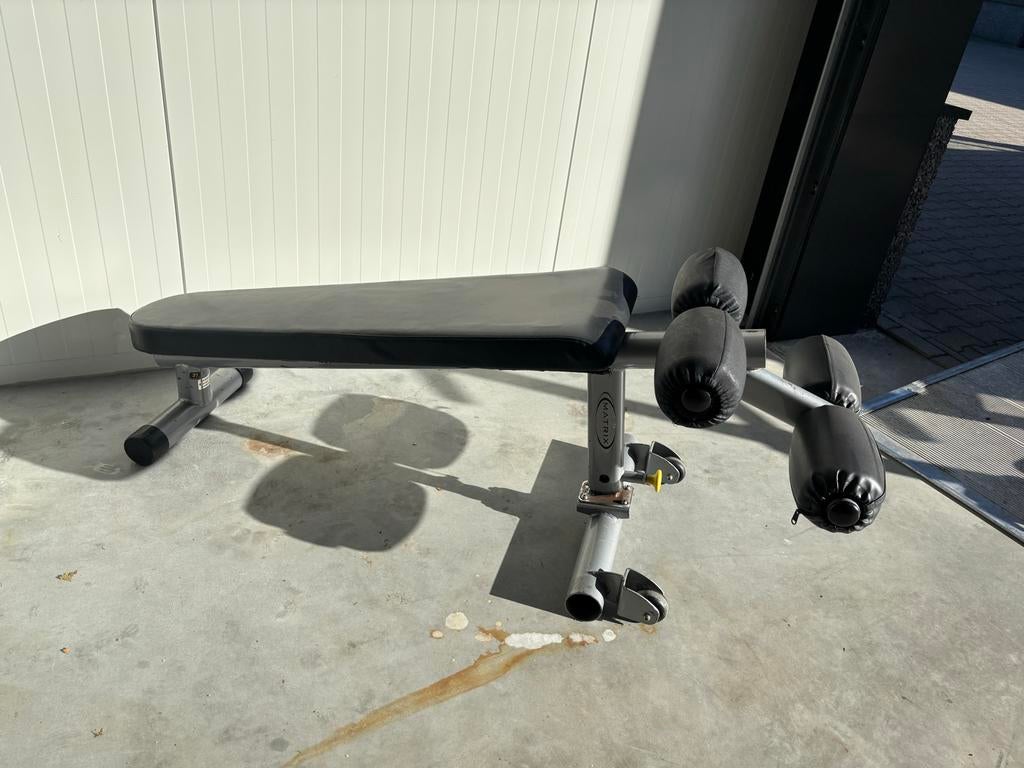 Matrix buikspierbank / decline bench, Ophalen, Gebruikt, Matrix, Buik