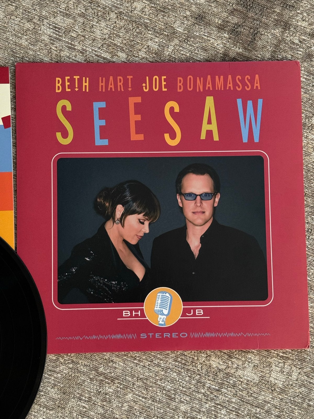 Beth Hart Joe Bonamassa - Seesaw LP Vinyl, LP, Blues Rock, Ophalen of Verzenden, Zo goed als nieuw