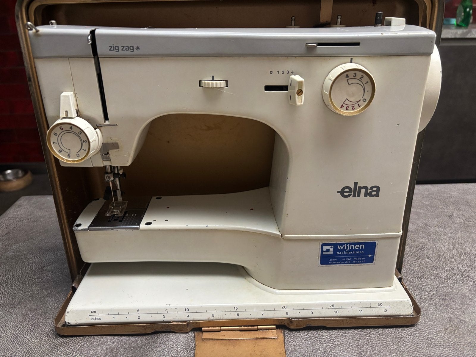 Elna Naaimachine - Vintage Zwitserse kwaliteit, Ophalen, Gebruikt, Naaimachine, Overige merken