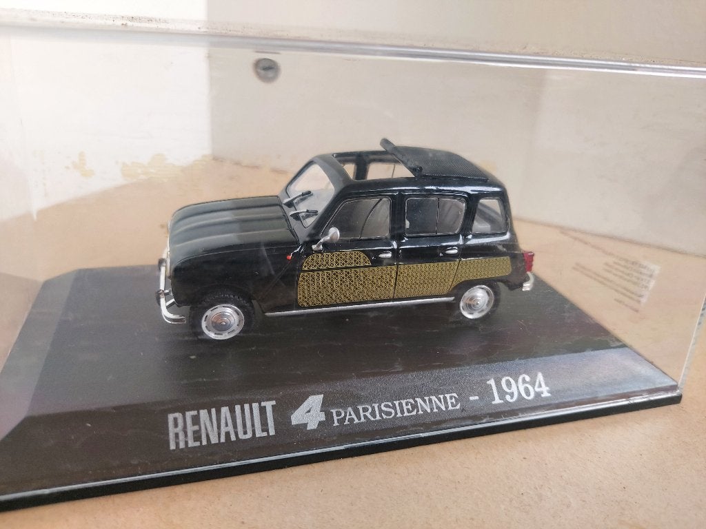 Atlas Editions Renault 4 Parisienne 1964 schaalmodel, Verzenden, Zo goed als nieuw, Auto, Overige merken