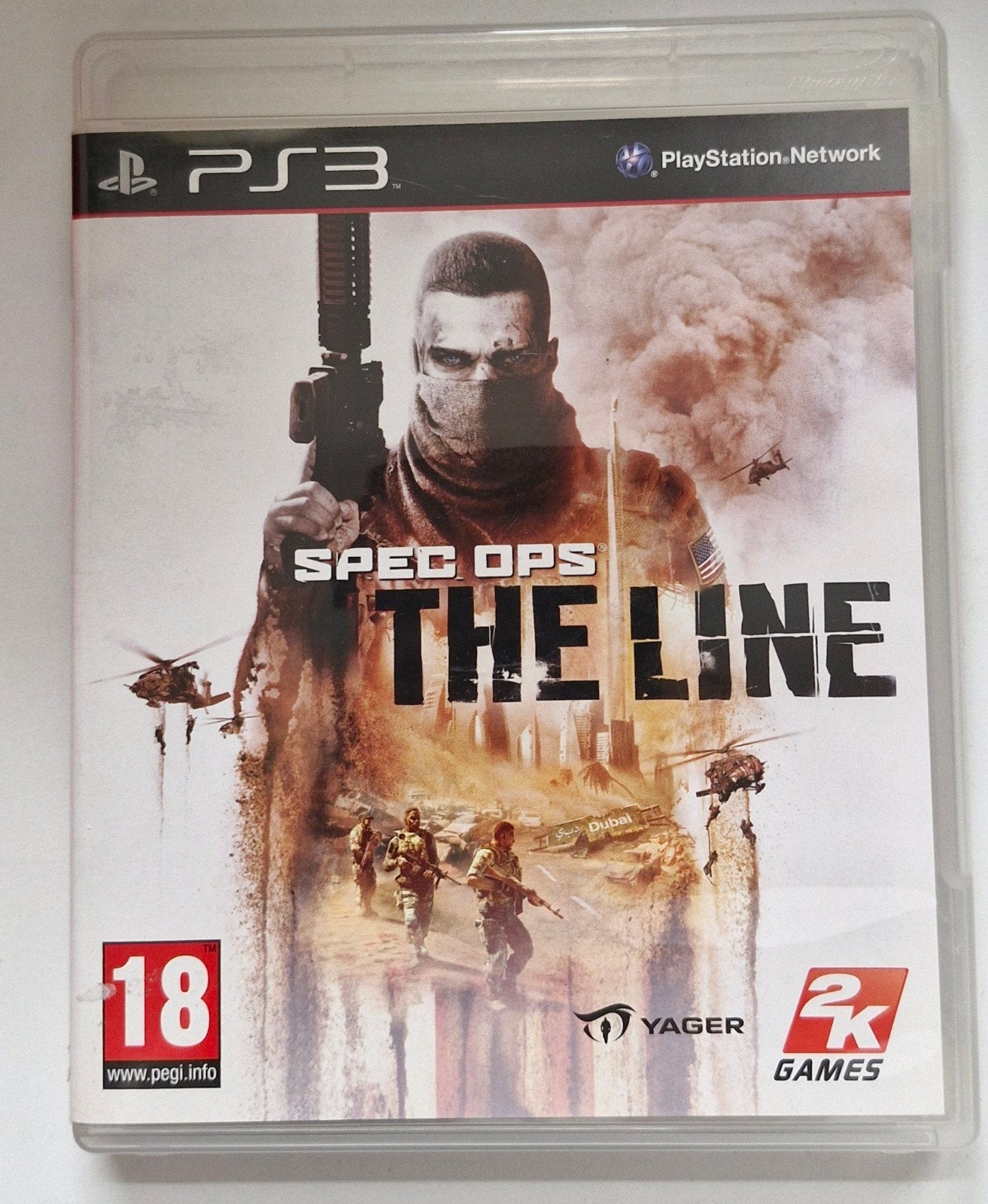 Spec Ops: The Line - PS3 Game - Zo goed als nieuw, Online, Vanaf 18 jaar, Shooter, 1 speler