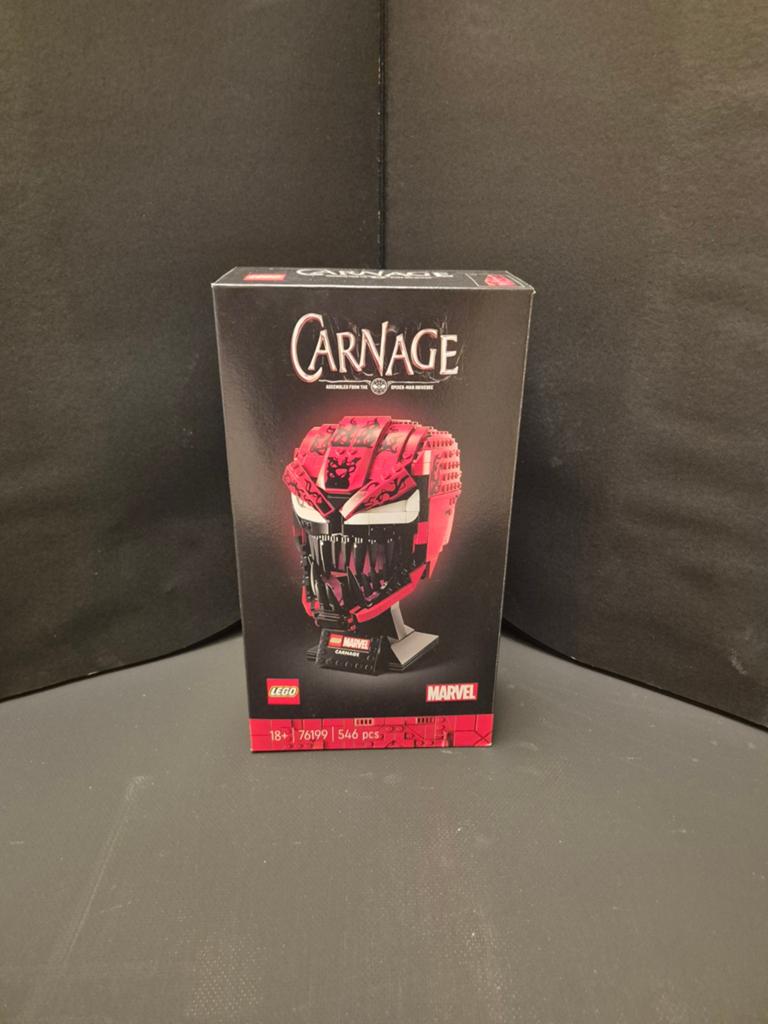 LEGO Marvel Carnage Buste (76199) - Nieuw in doos, Marvel, Lego, Nieuw, Ophalen of Verzenden