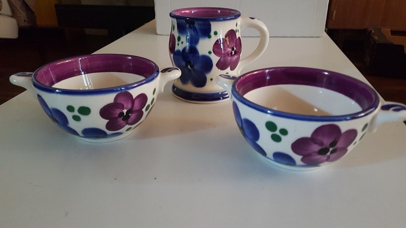 Schramberg Peggy mok en twee kommen, Ophalen of Verzenden