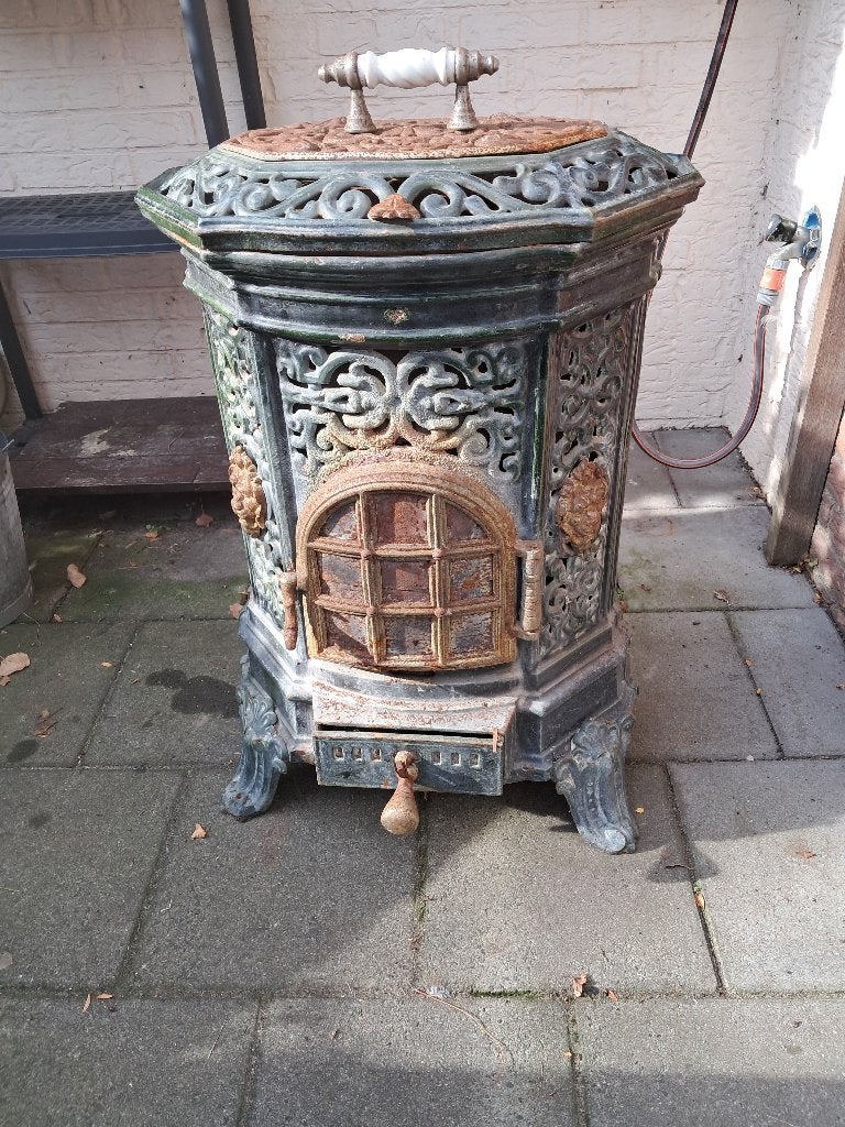 Kachel te koop, Ophalen, Gebruikt, Overige soorten, Vrijstaand