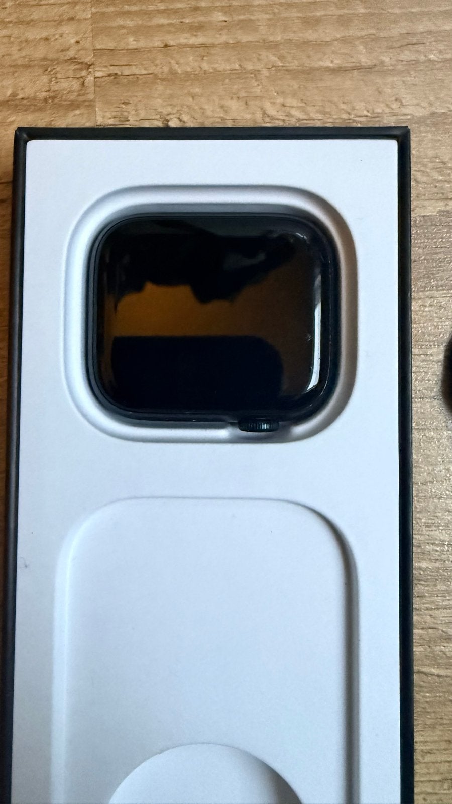 Apple Watch Nike S7 + Cellular - 45mm - Midnight - Anthracit, Ophalen, Gebruikt, Hartslag, Zwart
