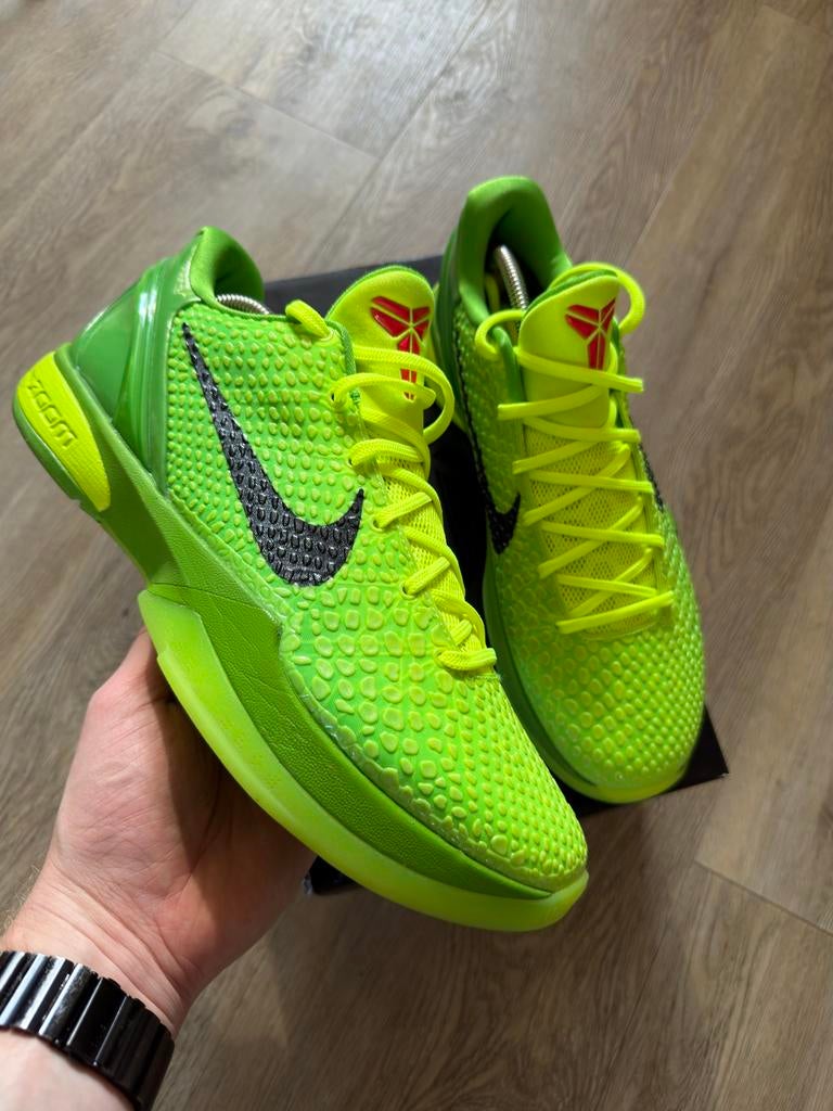 Nike Kobe 6 Grinch Protro maat 47, Kleding | Heren, Schoenen, Overige kleuren, Ophalen of Verzenden, Sneakers of Gympen, Zo goed als nieuw