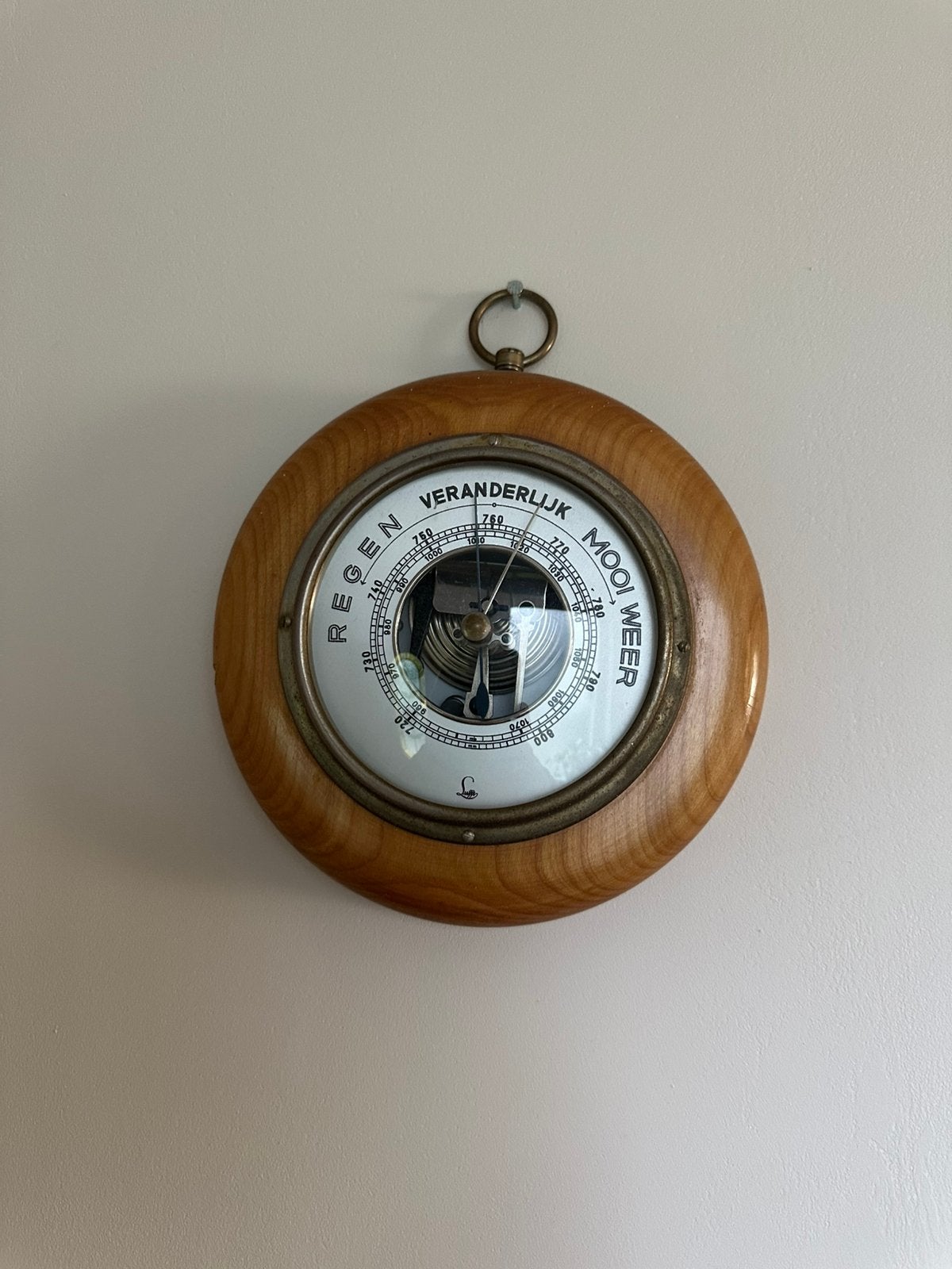 Lufft barometer, Ophalen of Verzenden, Zo goed als nieuw, Barometer