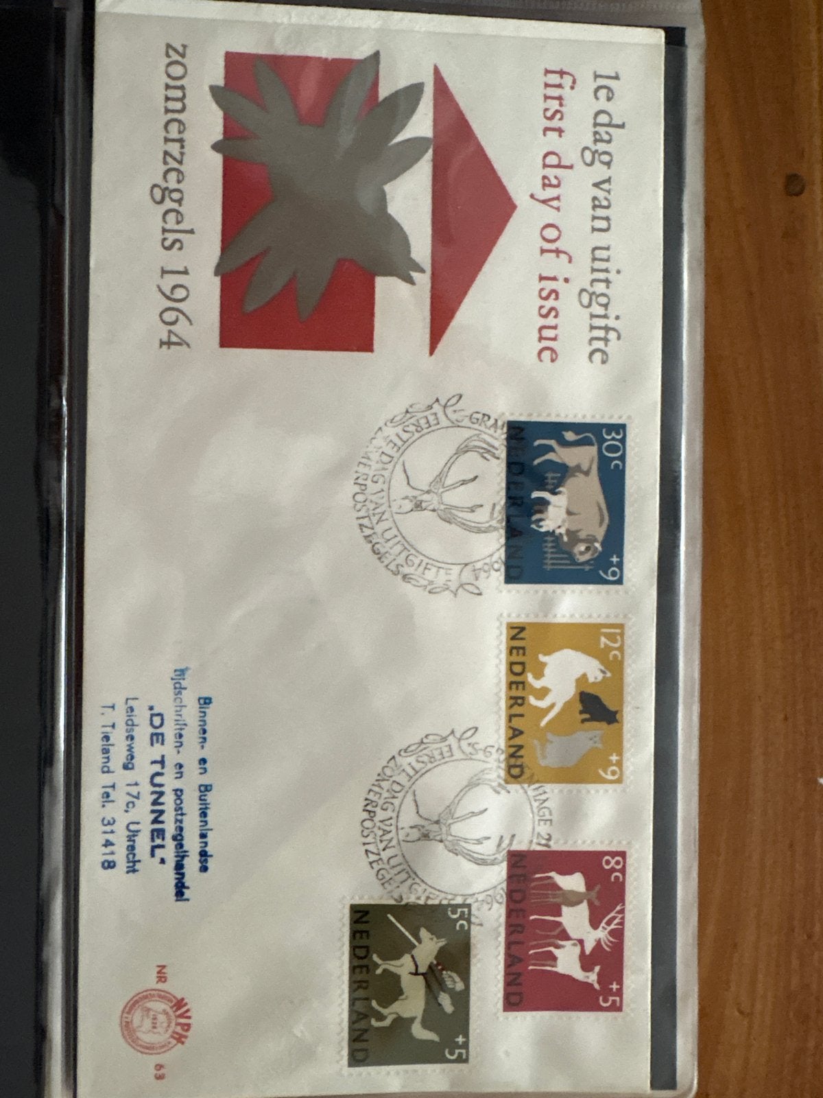 Zomerzegels 1964 - Eerste Dag Uitgifte, Postzegels en Munten, Postzegels | Nederland, Ophalen of Verzenden, Na 1940, Gestempeld
