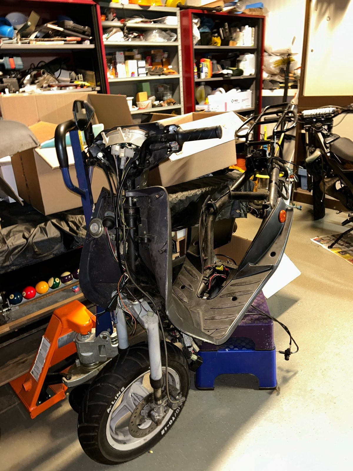 Peugeot Vivacity scooter frame - Gebruikt, Ophalen, Gebruikt, Frame, Peugeot