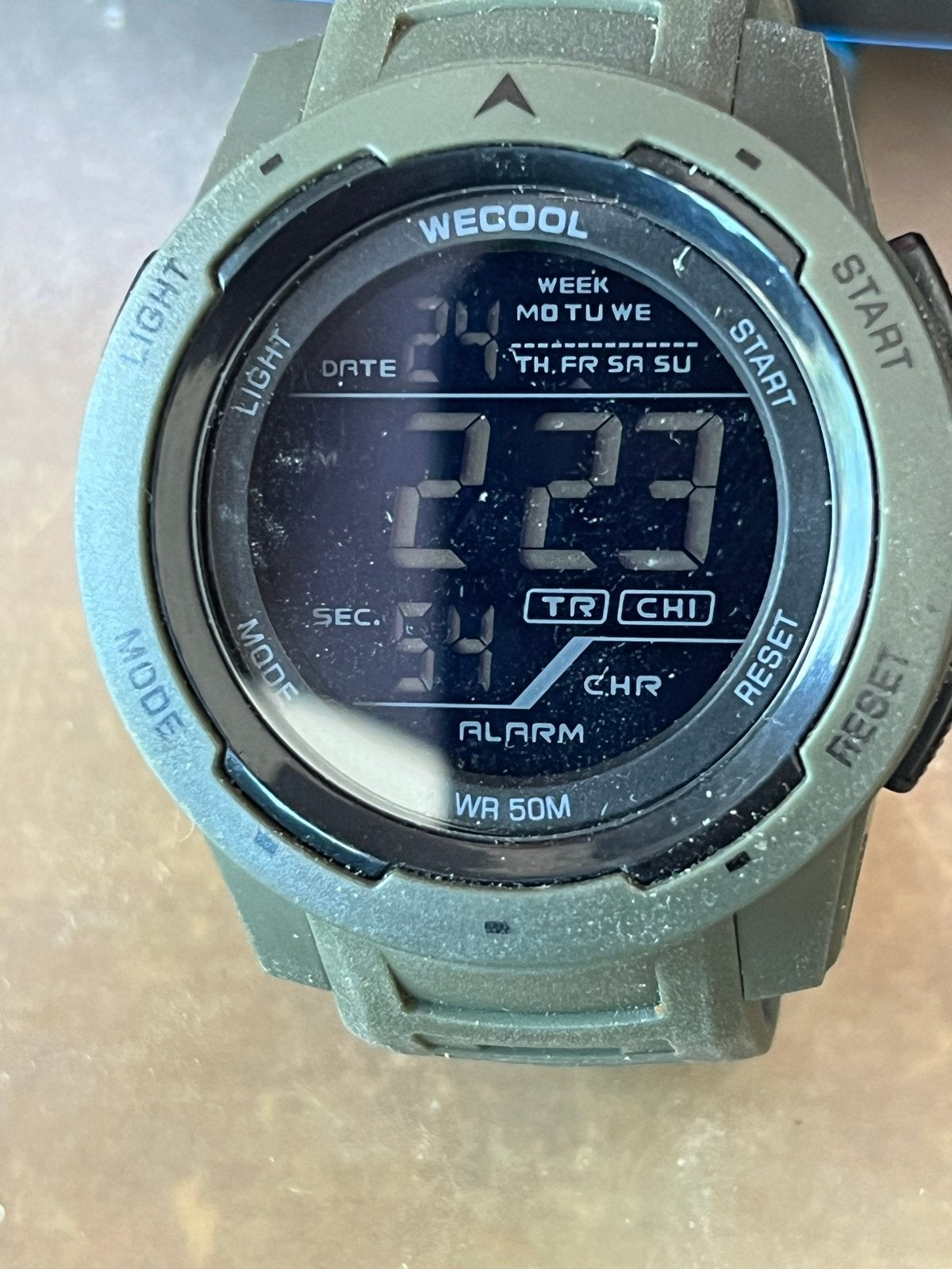 WECOOL horloge €10 Laatste week., Overige merken, Kunststof, Polshorloge, Kunststof