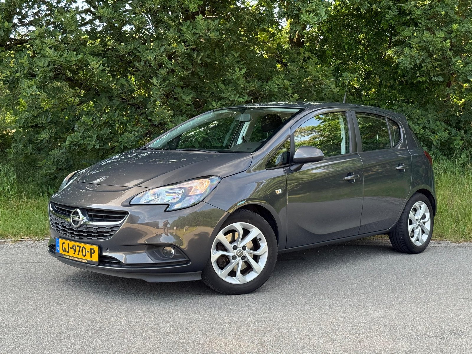 Opel Corsa 1.0T | 5-Deurs | PDC | Airco | Navi, Voorwielaandrijving, Stof, Zwart, Origineel Nederlands