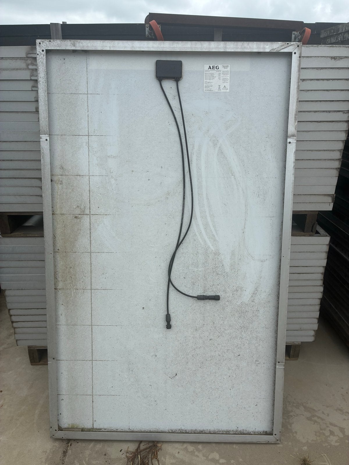 AEG Zonnepaneel AS-P603-260 Polycrystalline 260Wp, Ophalen, Gebruikt, Paneel, 200 wattpiek of meer