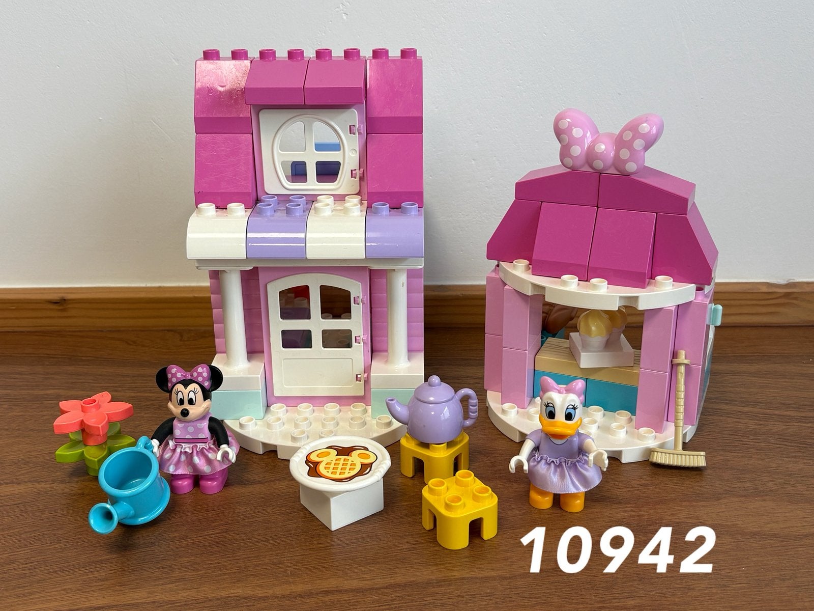 Duplo minnie s huis en café 10942 (compleet) 1, Ophalen of Verzenden, Zo goed als nieuw, Complete set, Duplo