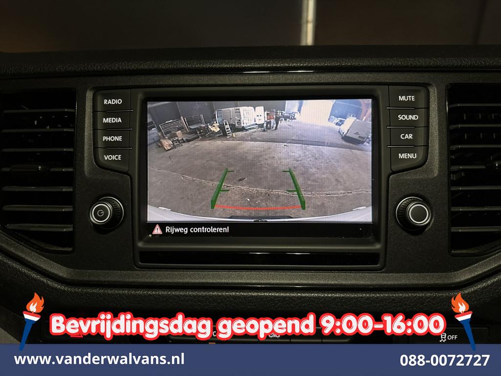 Volkswagen Crafter 2.0 TDI 141pk L3H3 L2H2 Euro6 Airco | Cam, Auto's, Bestelauto's, Voorwielaandrijving, Stof, Gebruikt, 4 cilinders