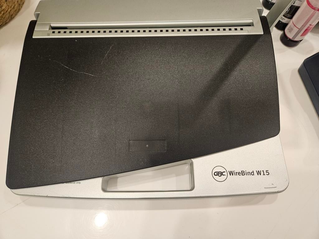 Inbindmachine Wirebind gbc w15, Hobby en Vrije tijd, Ophalen of Verzenden