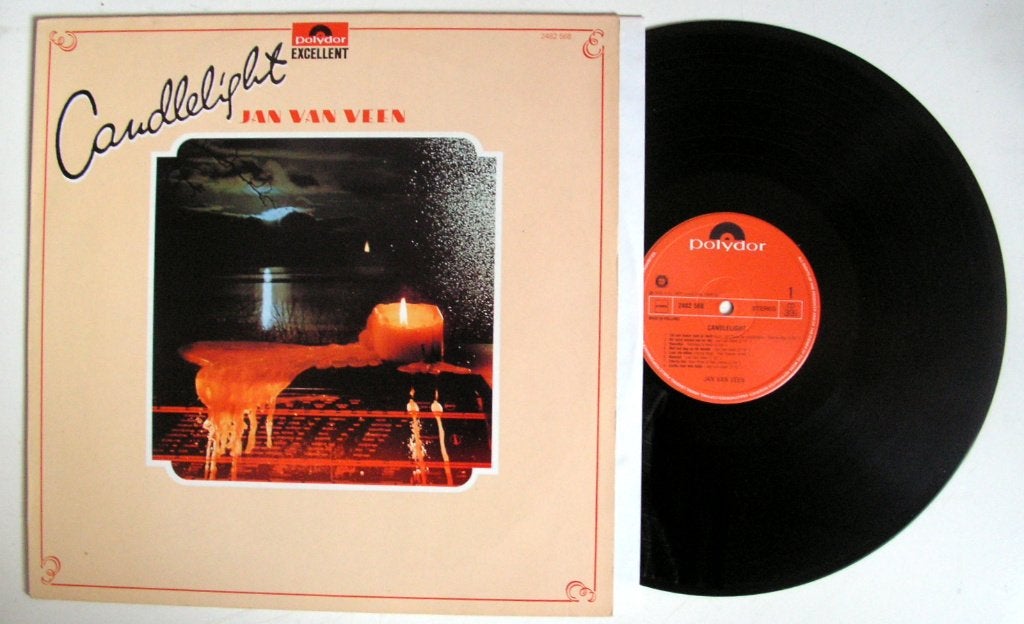 Jan Veen - Candlelight 16 nrs LP 1982 ZGAN, LP, Ophalen of Verzenden, Zo goed als nieuw, Pop