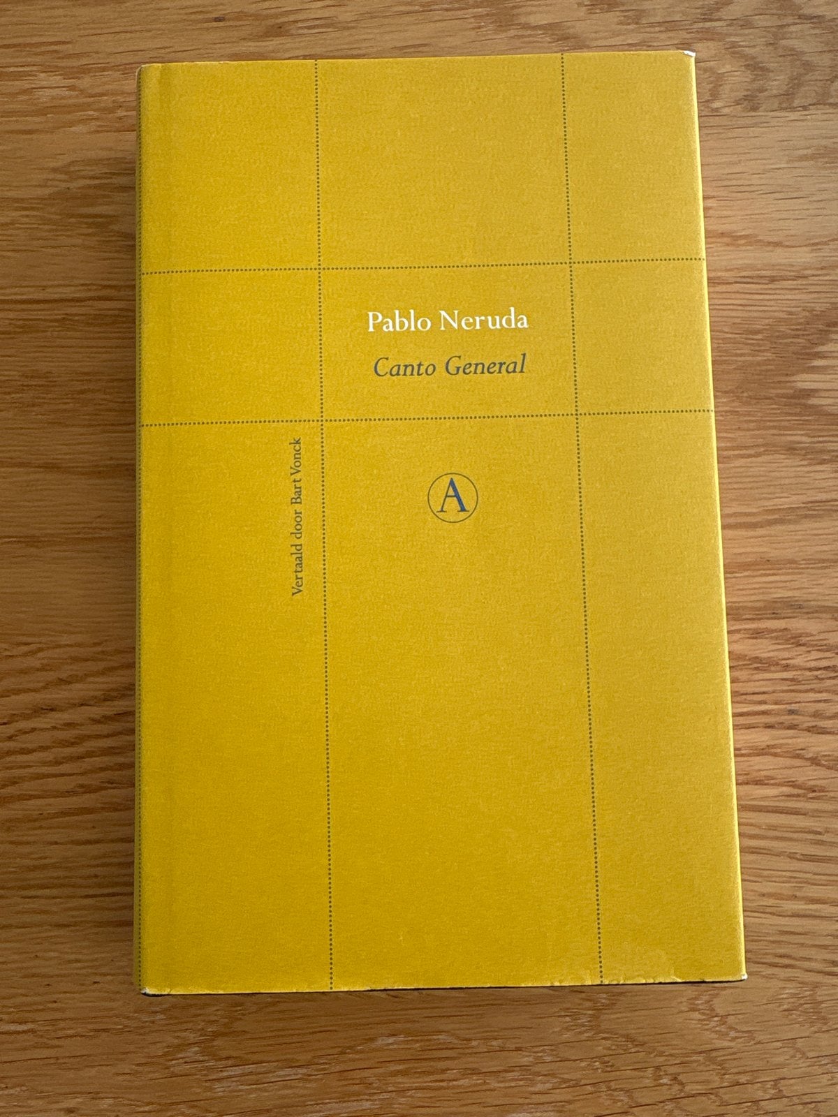 Canto General - Pablo Neruda Perpetua Reeks, Ophalen of Verzenden, Zo goed als nieuw, Wereld overig
