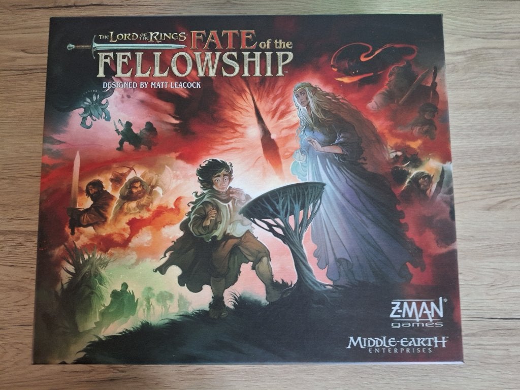 Lord of the Rings Fate of the Fellowship, Hobby en Vrije tijd, Een of twee spelers, Ophalen of Verzenden, Zo goed als nieuw, Z-Man Games