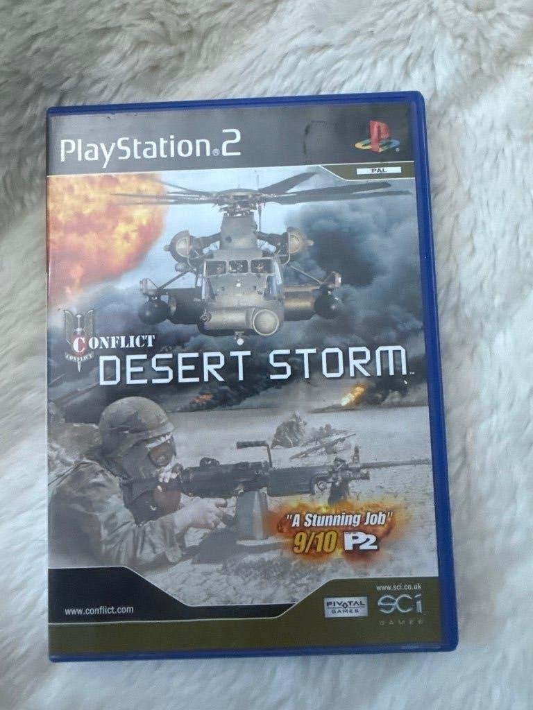 PS2 - Desert Storm, Verzenden, Gebruikt, Overige kleuren, Met 1 controller
