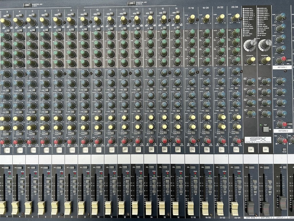Yamaha MG24/14FX Mengpaneel defect, Ophalen, Gebruikt, 20 kanalen of meer