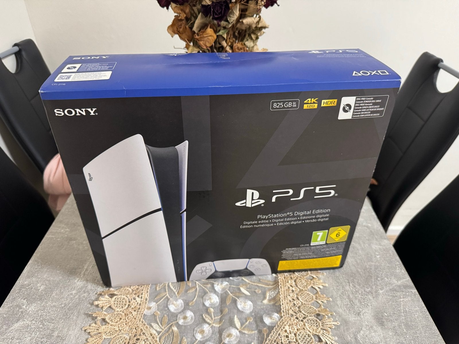 Ps5 Digital Edition Sony PlayStation, Ophalen of Verzenden, Zo goed als nieuw, Playstation 5 Digital