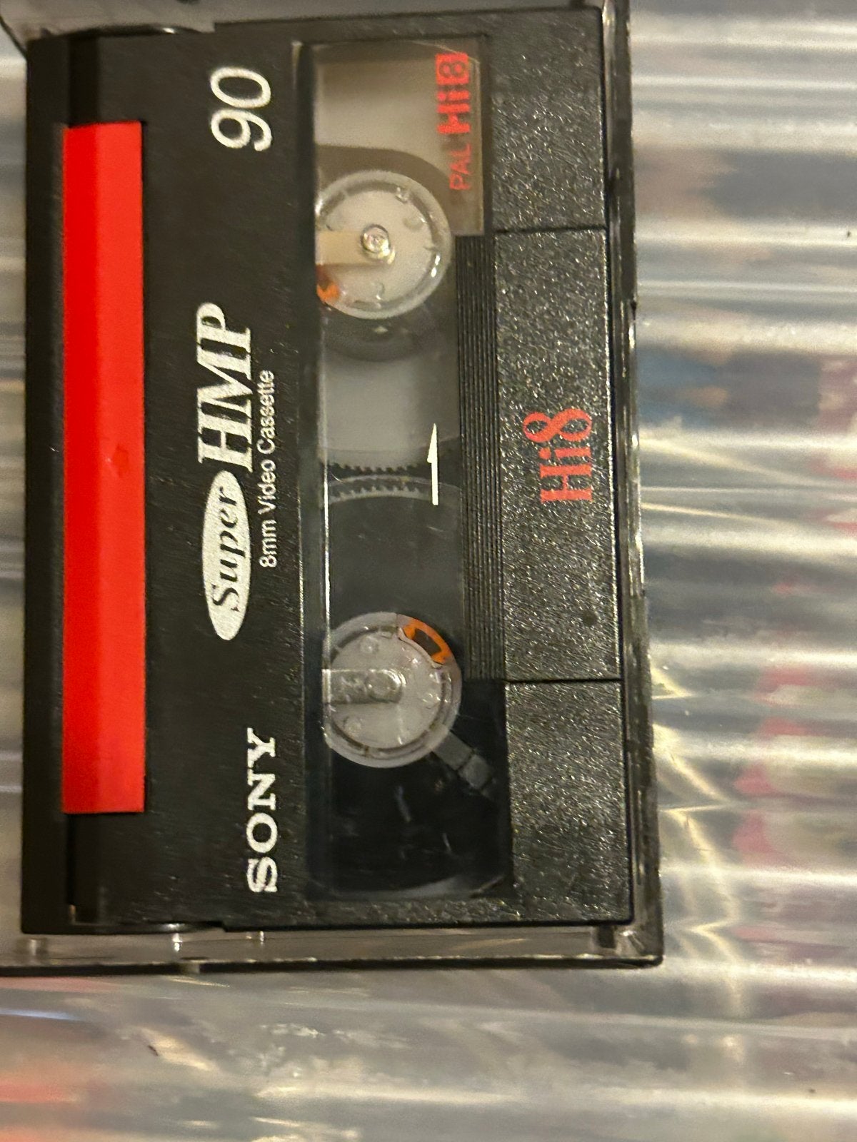 Sony Super HMP 90 Hi8 8mm Video Cassette, Gebruikt, Overige soorten, Ophalen of Verzenden, Band, Disc of Geheugen