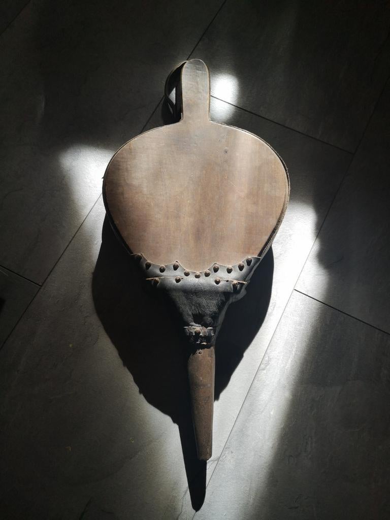 Antieke blaasbalg, Antiek en Kunst, Ophalen of Verzenden