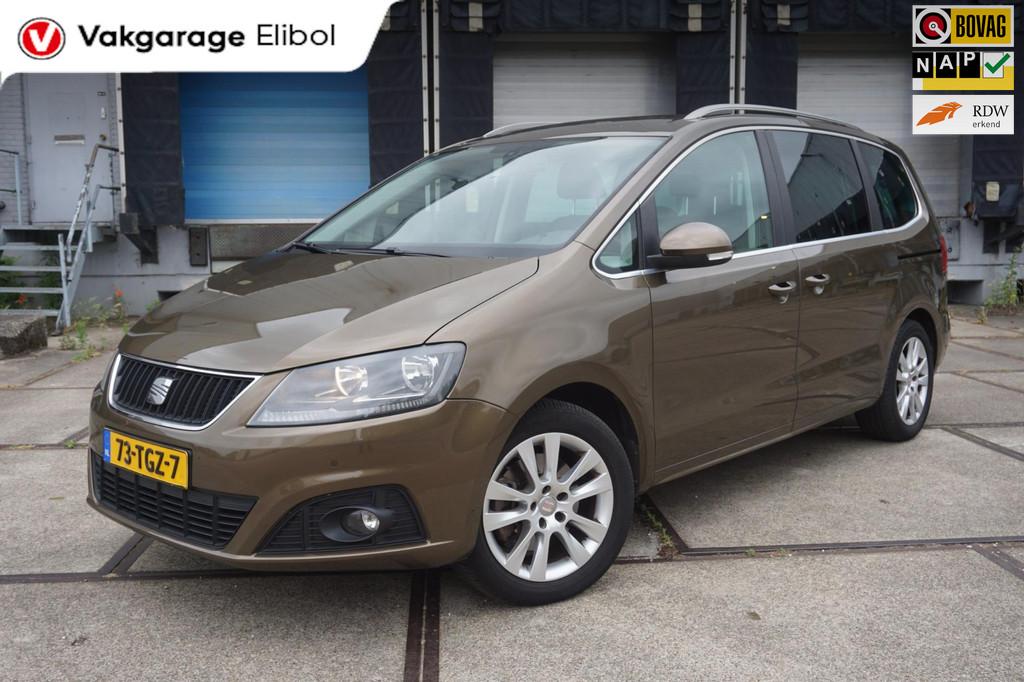 Seat Alhambra 1.4 TSI Style 7p * Nieuwe Ketting set *, Auto's, Euro 5, Stof, Zwart, 4 cilinders