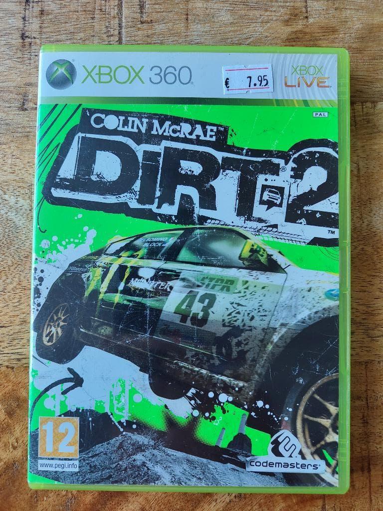 Colin McRea: Dirt 2, Xbox 360, PAL, CIB, Gebruikt, 1 speler, Racen en Vliegen, Ophalen of Verzenden